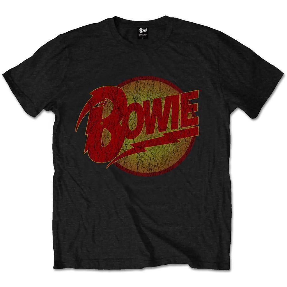 David Bowie Kids T Shirt Diamond Dogs Logo Black